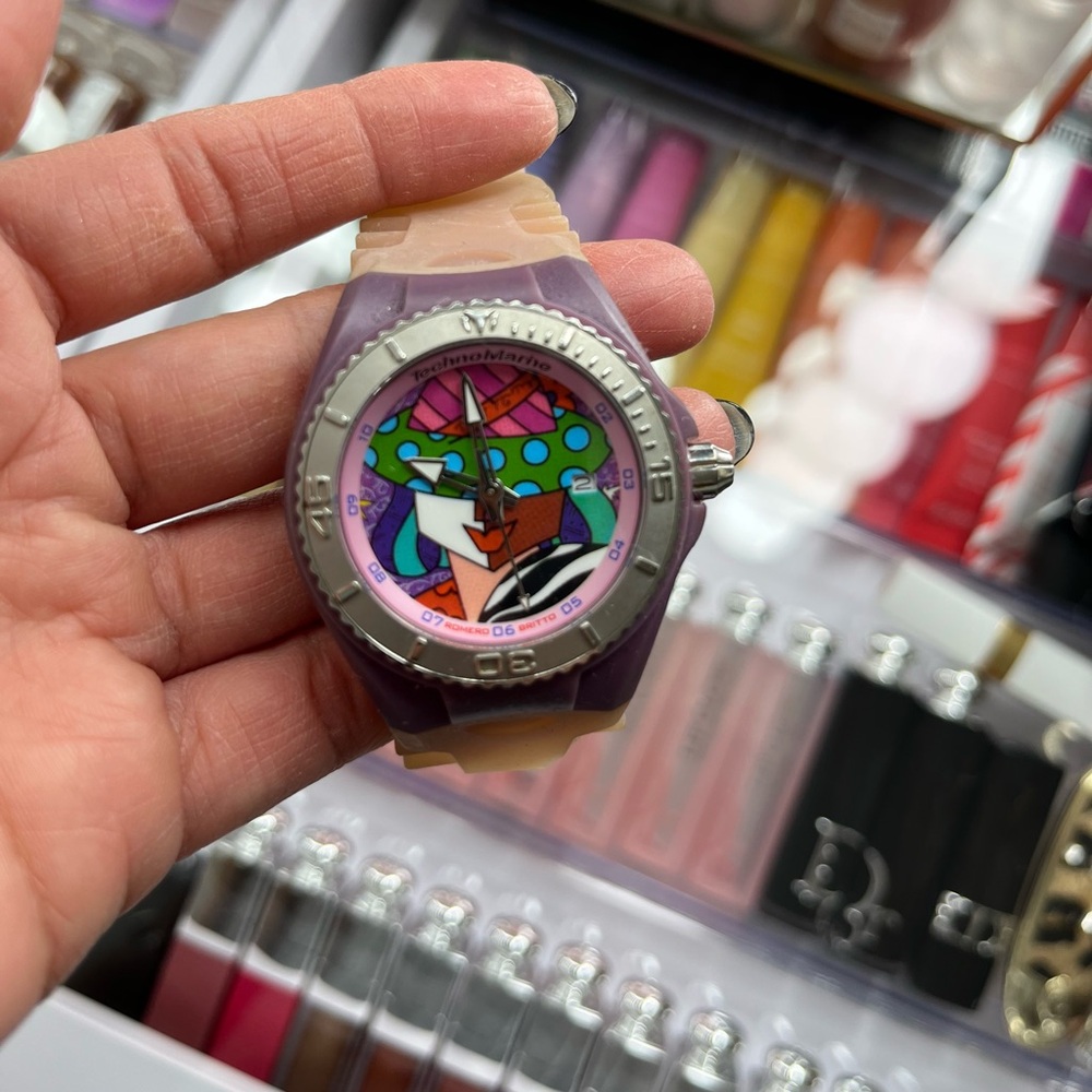 Rare Women’s TecnoMarine BRITTO Limited Edition Watch. No belt.